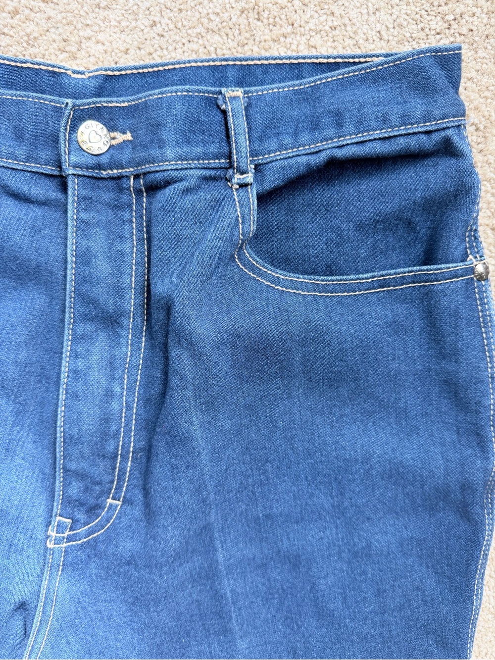 Rare mint condition vintage Gitano Jeans from 70s-80s perfect condition - Picture 5 of 9